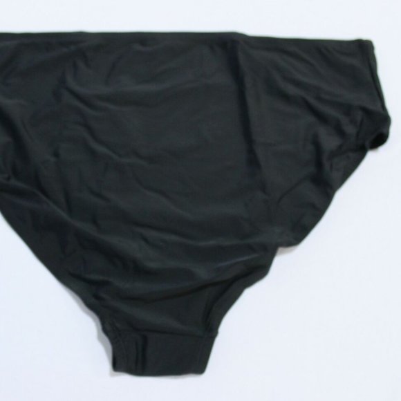 Black Bikini Swimsuit Separates Bottoms Bathing Suit XL 1X 2X 3X NWT SPF50 - Picture 2 of 6